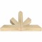 Ekena Millwork Saratoga Rough Sawn Timber Gable Bracket, Douglas Fir, 36"W x 23"H x 4"D x 4"F, 15/12 Pitch GBW036X23X0404SAR00RDF - alternate 5